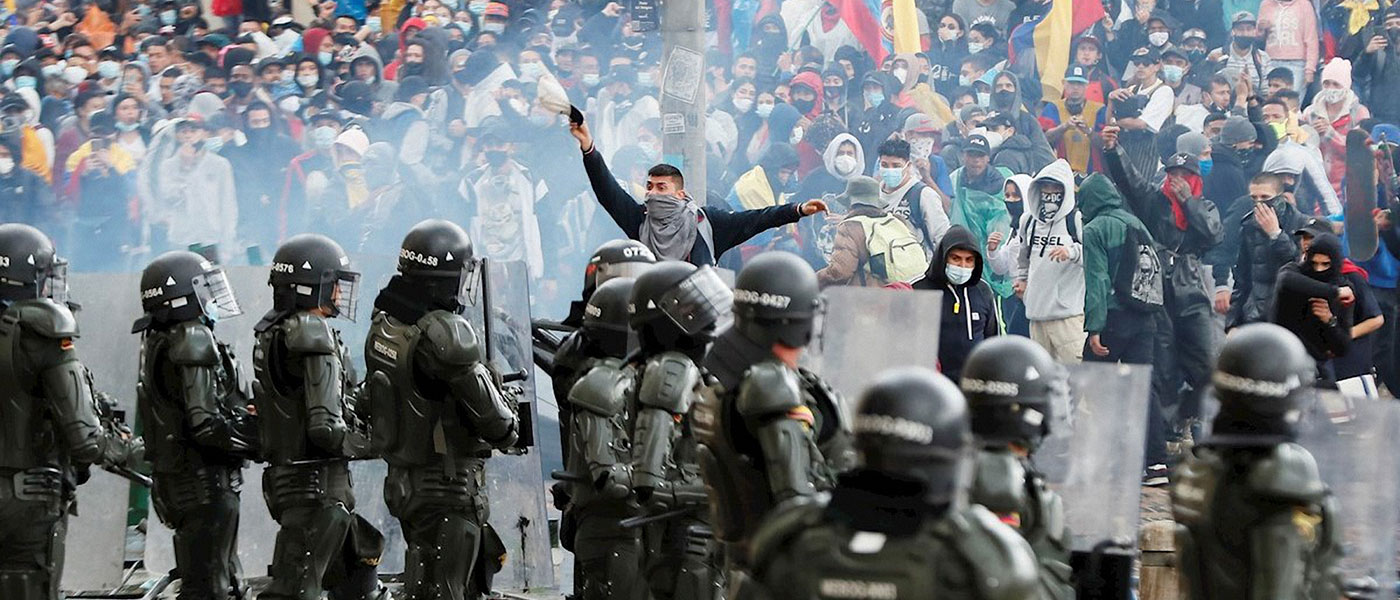 Brutal Represión Contra La Protesta Popular | Rel UITA