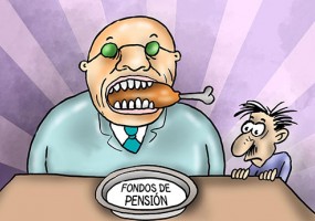 Vaciando fondos de pensión