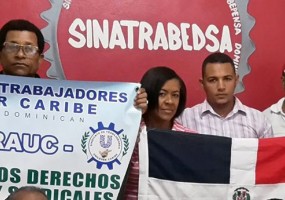 Sindicatos dominicanos se solidarizan con STECSA