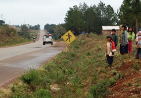 Indígenas Guarani-Mbya padecem no Rio Grande do Sul