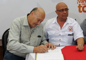 STIBYS firma nuevo convenio colectivo con Cervecería Hondureña (AB InBev)